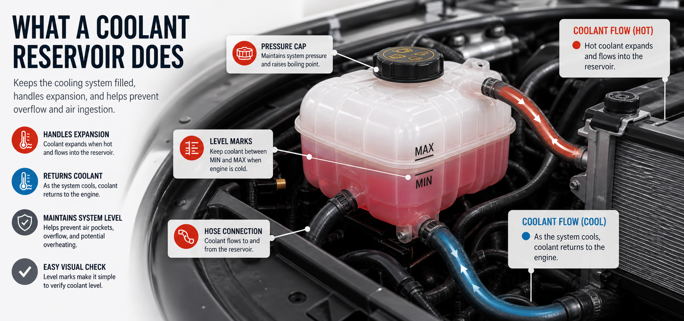 What Does a Coolant Reservoir Do? A Simple Guide for Drivers