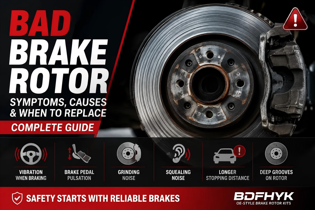 Bad Brake Rotor Symptoms: How to Tell If Your Rotors Are Failing