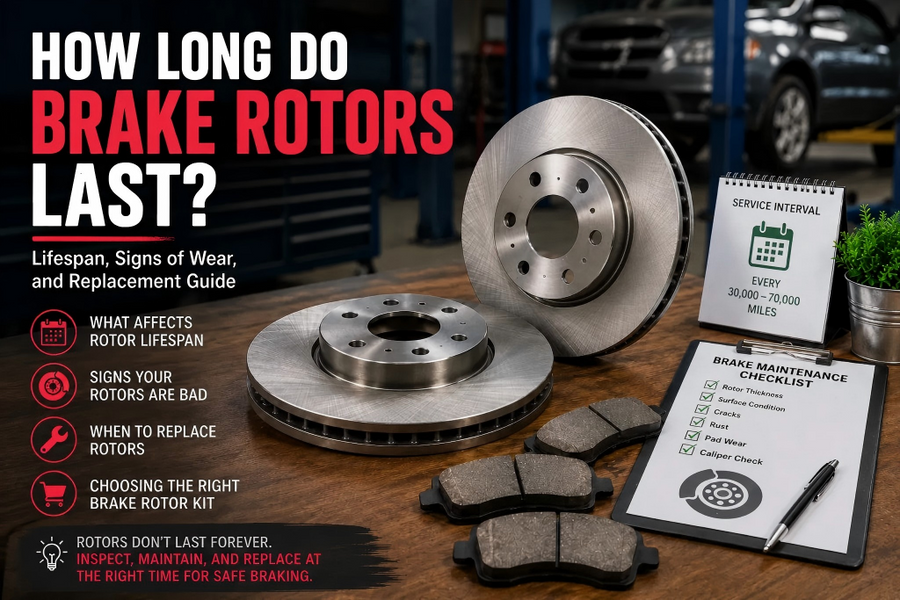 How long do brake rotors last with brake rotor lifespan, wear signs, replacement guide, and maintenance checklist