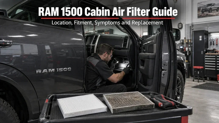 RAM 1500 Cabin Air Filter Location and Replacement by Year