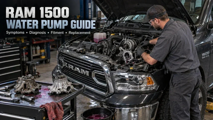 RAM 1500 Water Pump Replacement: Symptoms, Cost and Repair Guide