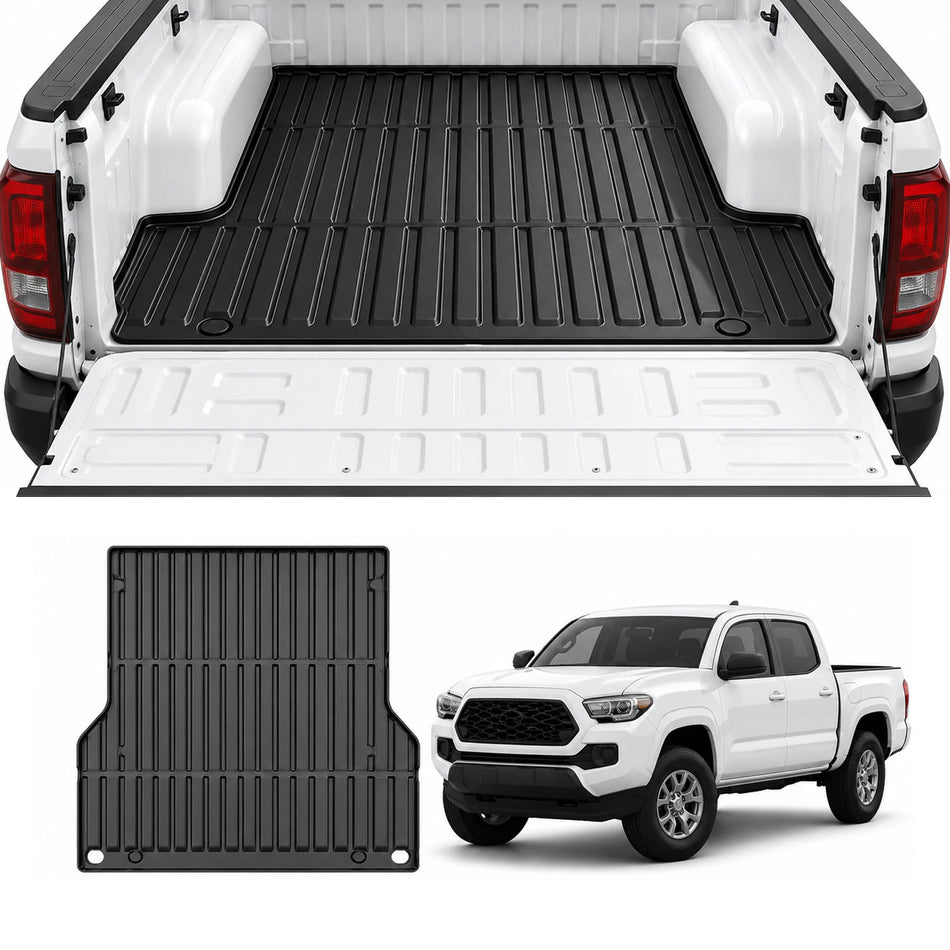 2005-2023 Toyota Tacoma 5FT Bed Truck Bed Mat, Custom Fit TPE Cargo Liner | BDFHYK