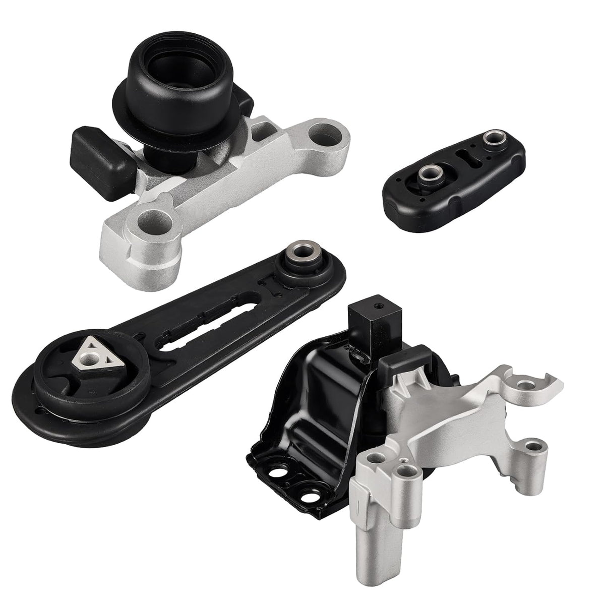 Technical dimensions and OE cross-references for 2008 Nissan Sentra motor mount torque struts and engine support.