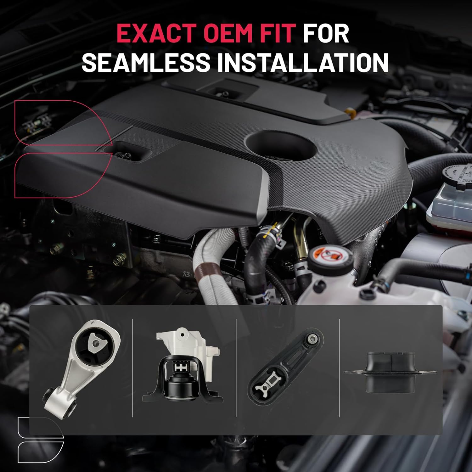 Nissan Sentra engine mount kit installation reference and mounting detail