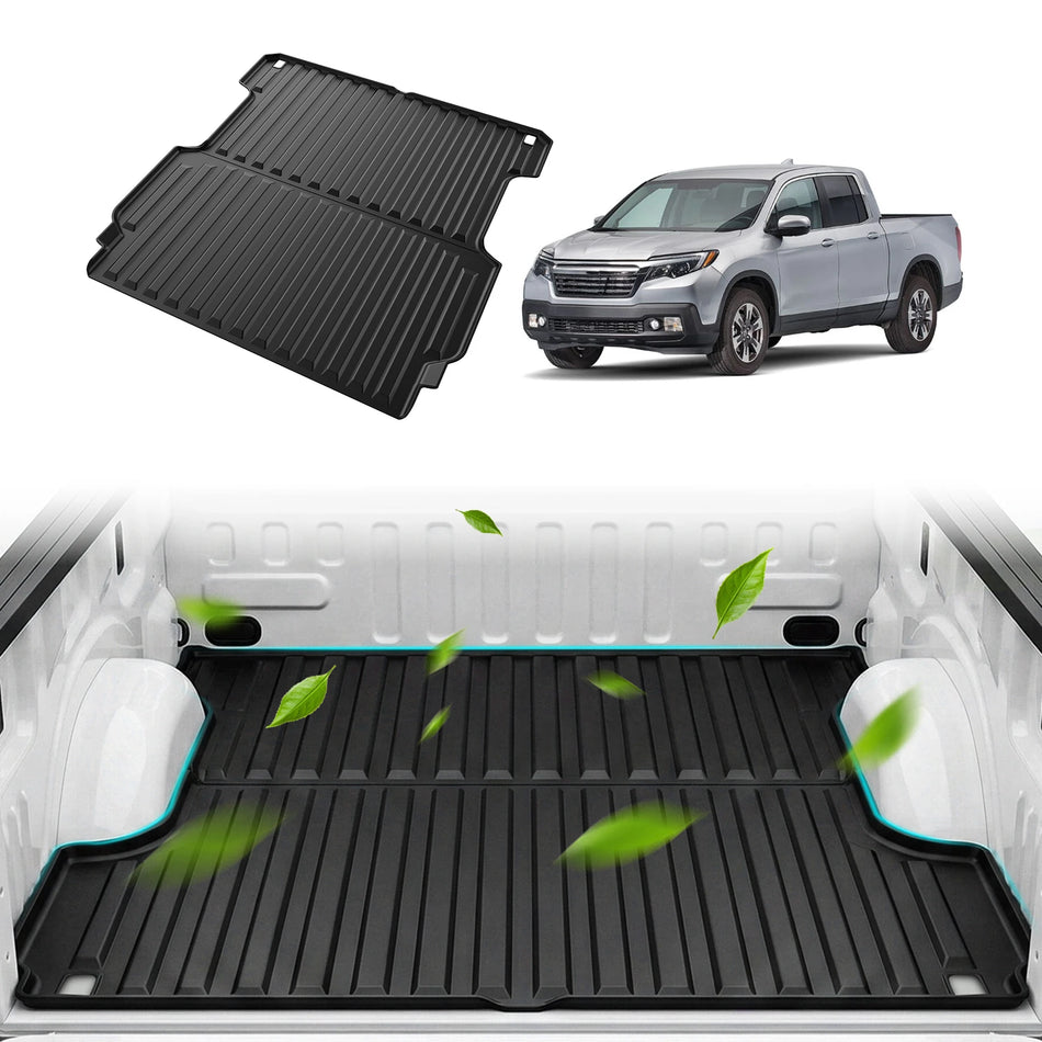 2017-2026 Honda Ridgeline 5.3FT Bed Truck Bed Mat, High-Wall TPE Cargo Liner | BDFHYK