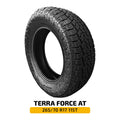 265/70R17 115T TERRA FORCE AT All-Terrain Tire for Trucks & SUVs, Single Tire | BDFHYK