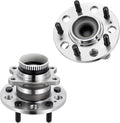 Rear Wheel Bearing Hub Assembly Set of 2 Fits Hyundai Sonata 2010-2014, Azera 2011-2017, Kia Optima 2011-2015 - 5 Lug, No ABS