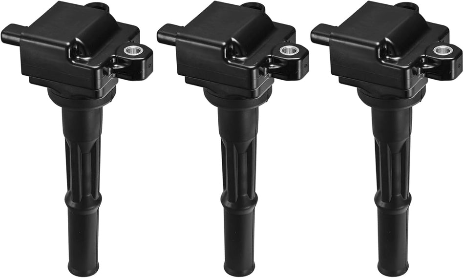 BDFHYK Ignition Coils Pack Compatible with Toyota 4Runner T100 Tacoma Tundra V6 3.4L Coil for UF156 C1041 E589 5C1308 E679 52-1519 IC223 88921336 88921337 90919-02212 Set of 3