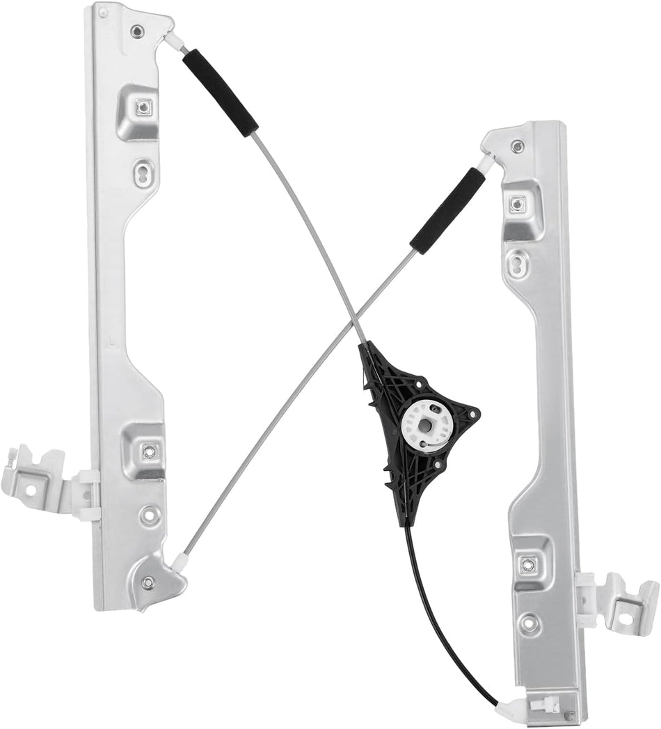 BDFHYK 80721-1CA0A Power Window Regulator without Motor Front Left Compatible with Infiniti FX35 FX50 Base 2009-2012, Compatible with FX37 Base 2013, Compatible with Infiniti QX70 Base 2014-2017