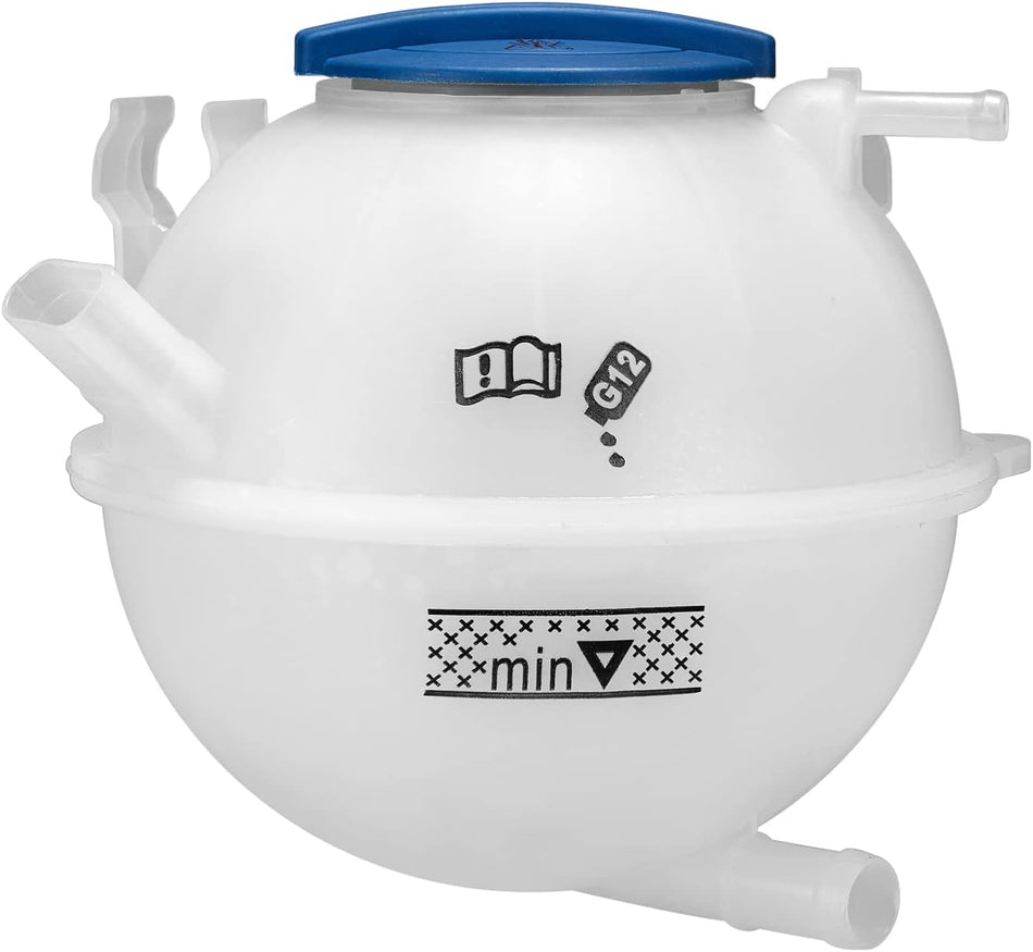 BDFHYK Engine Coolant Expansion Reservoir Overflow Tank Compatible with Audi A3 Q3 TT RS TTS Quattro Volkswagen VW Beetle Eos Golf R GTI Jetta Passat CC Rabbit Tiguan Replace 603-253 1K0121407A