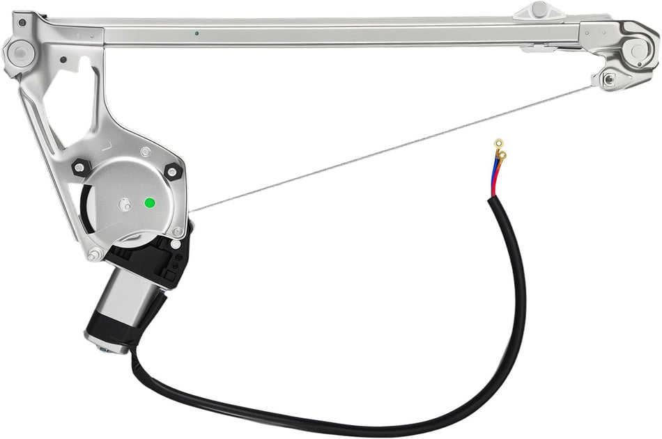 BDFHYK 741-020 Power Window Regulator with Motor Rear Left Compatible with Mercedes-Benz 190D W201 1984-1989, Mercedes-Benz 190E W201 1984-1993