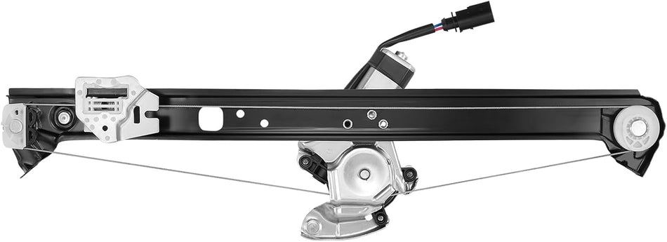 741-413 Power Window Regulator with Motor Rear Right, Compatible with BMW X5 2000-2006