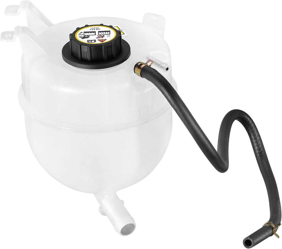 BDFHYK Engine Coolant Expansion Reservoir Overflow Tank Compatible with E350 E450 Super Duty E350 Club Wagon 6.0L V8 2004 2005 2006 2007 2008 2009 2010 Replace 603-218 4C2Z8A080AA 9C3Z8101B 603218