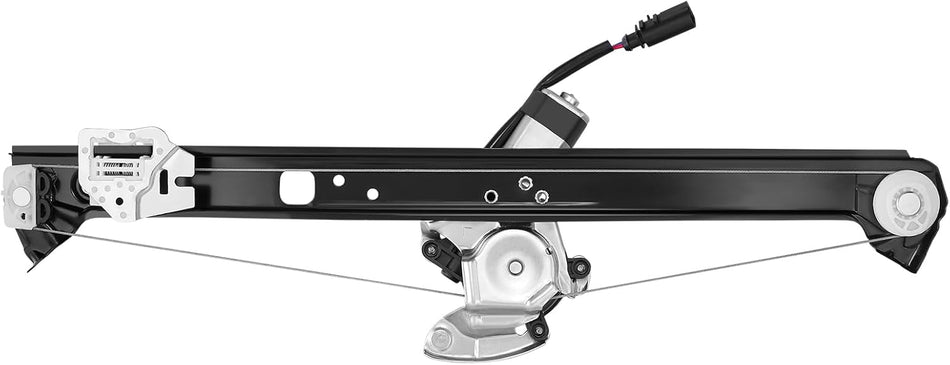 741-412 Power Window Regulator with Motor Rear Left, Compatible with BMW X5 2000-2006