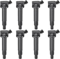 BDFHYK 8PCS Ignition Coil Pack UF230 for Lexus GS430 GX470 LS430 LX470, Toyota 4Runner Land Cruiser Sequoia Tundra 4.7L V8