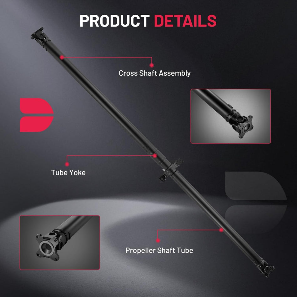 BDFHYK 936-024 Rear Drive Shaft Complete DriveShaft Assembly Compatible with Honda 2009 2010 2011 2012 2013 2014 2015 Pilot V6 3.5L, AWD