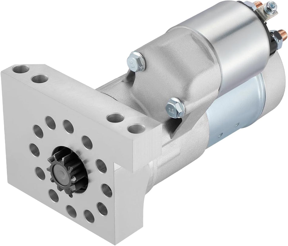 BDFHYK Starter Motor Compatible with Chevrolet Astro 1985-2002, Blazer 1973-1974 1987-1999, 4.1L 4.3L 5.0L 5.7L, 12V 1.4KW 10 Teeth Clockwise, Replace# 19695, 19695N, S114-823