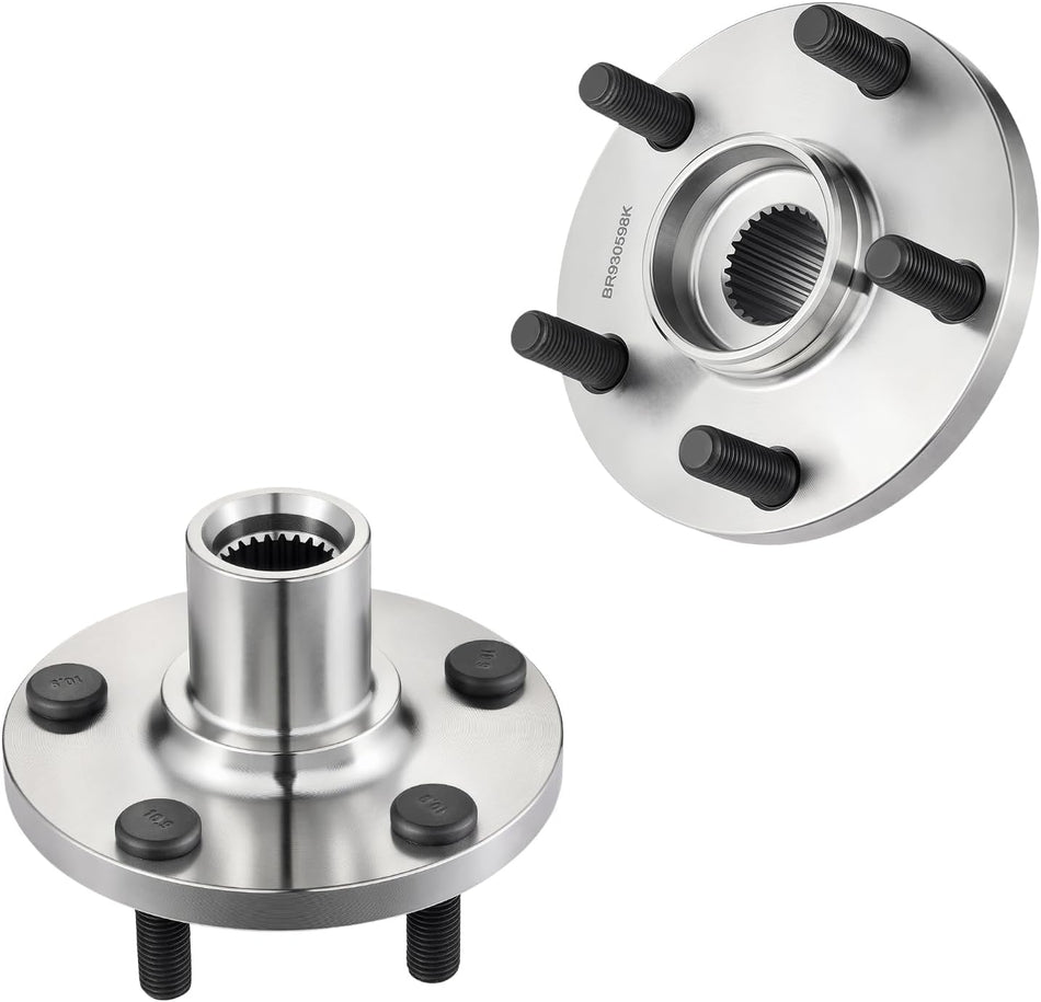 BDFHYK 930-400 2PCS Front Wheel Bearing and Hub Assembly 5 Lugs Compatible with Toyota Camry Avalon Venza Sienna Highlander, Compatible with Lexus ES300h ES330 ES350 RX330 RX350 RX400h