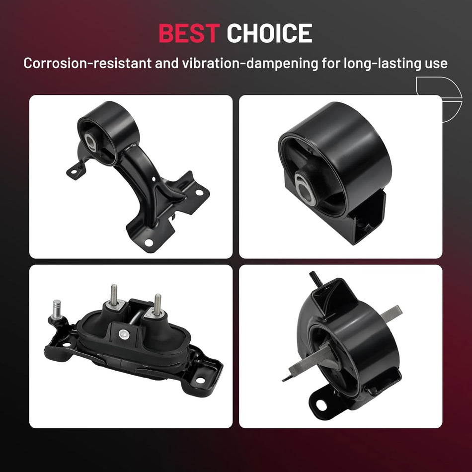BDFHYK 4PCS Engine Motor and Trans Mounts Compatible with Chrysler Town&Country 2011-2016,Compatible with Dodge Grand Caravan 2011-2019,Compatible with Ram C/V 2012-2015 V6 3.6L Replace A5665 A5480