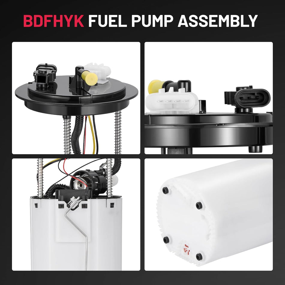 BDFHYK Electric Fuel Pump Module Assembly Compatible with Buick Lucerne,Compatible with Cadillac DTS 2006-2007, 3.8L 4.6L V6 V8 Replace E3709M