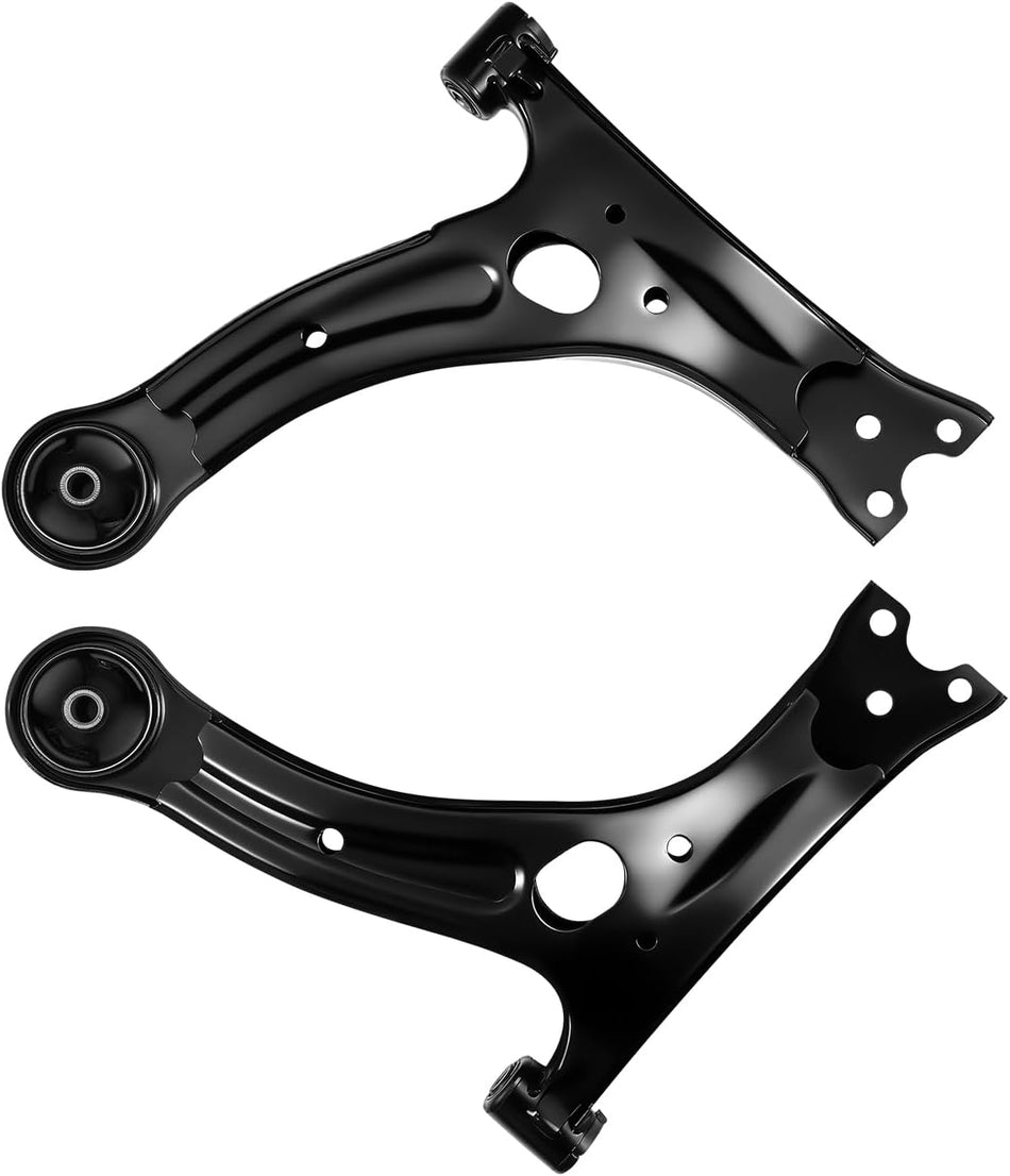 BDFHYK Automotive Replacement Control Arms 4pcs,with Ball Joint Compatible with Toyota Corolla 2003-2013 Replace K640361*1, K640360*1, K90309*2