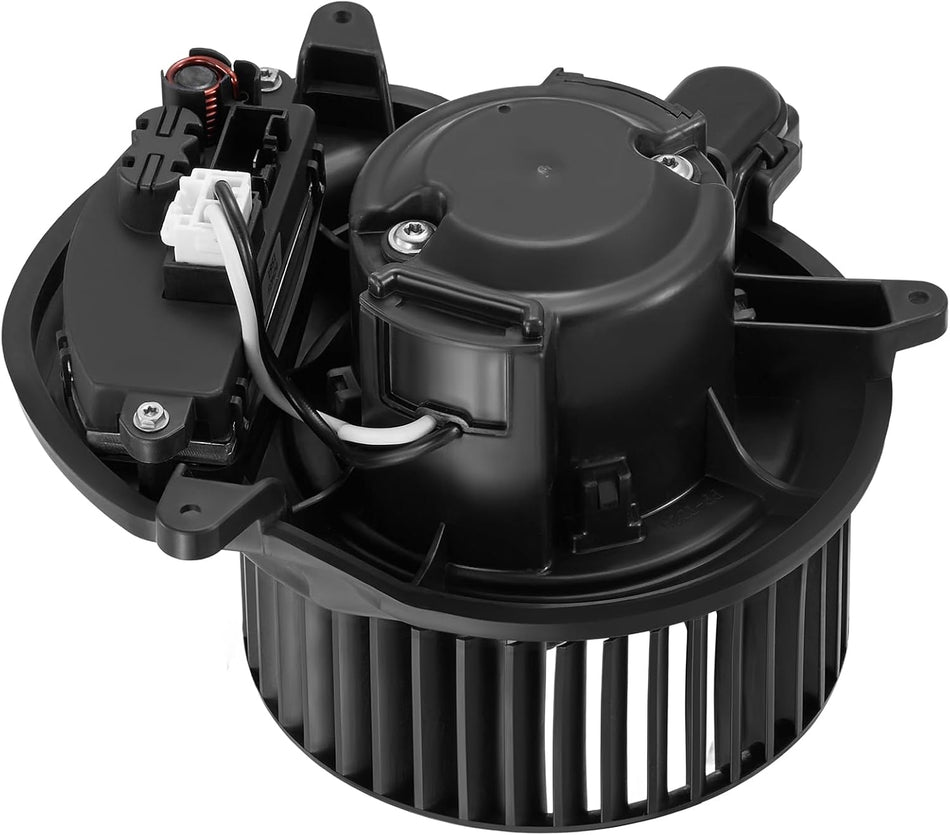 BDFHYK AC Heater Blower Motor Fan 84861776 Compatible with Escalade Escalade ESV Silverado Suburban Tahoe Sierra Yukon Yukon XL,HVAC Blower Motor Assembly Replacement for 700357 1581975 84152567