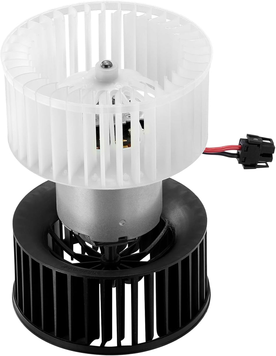 BDFHYK AC Heater Blower Motor Fan 700165 Compatible with BMW 318ti 320i 323Ci 323i 323ti 325Ci 325i 325xi 328Ci 328i 330Ci 330i 330xi X3,HVAC Blower Motor Assembly Replacement for 64113453729 75808