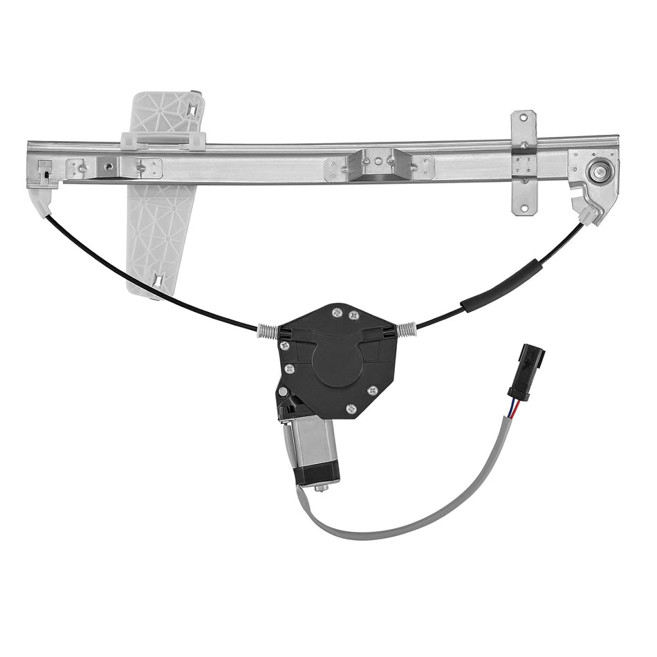 741-552 Power Window Regulator with Motor Front Left Compatible with Grand Cherokee 1999 2000, Passenger Side Replace# 55076467AB 55076467AC 55076467AD