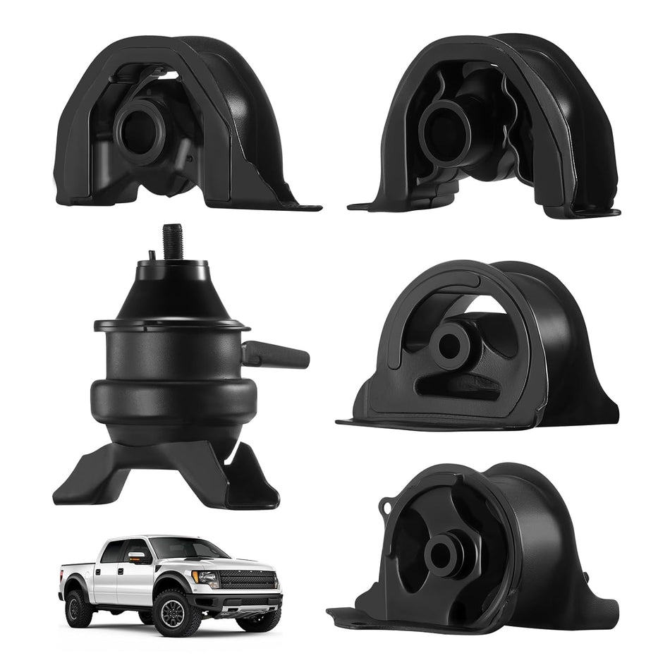 BDFHYK 5PCS Engine Motor and Trans Mounts Compatible with Honda CR-V 1997-2001 2.0L L4 Replace A6502,A6585,A6520,A6506,A6526,