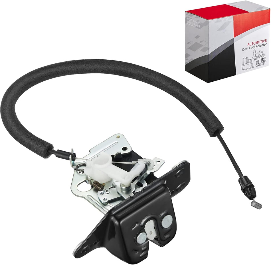 SYERAL Tailgate Latch Assembly Trunk Lid Actuator 4589243AA Liftgate Latch Lock Compatible with Dodge 2008-2020 Grand Caravan, 2009-2020 Journey, Compatible with Chrysler: 2008-2016 Town & Country