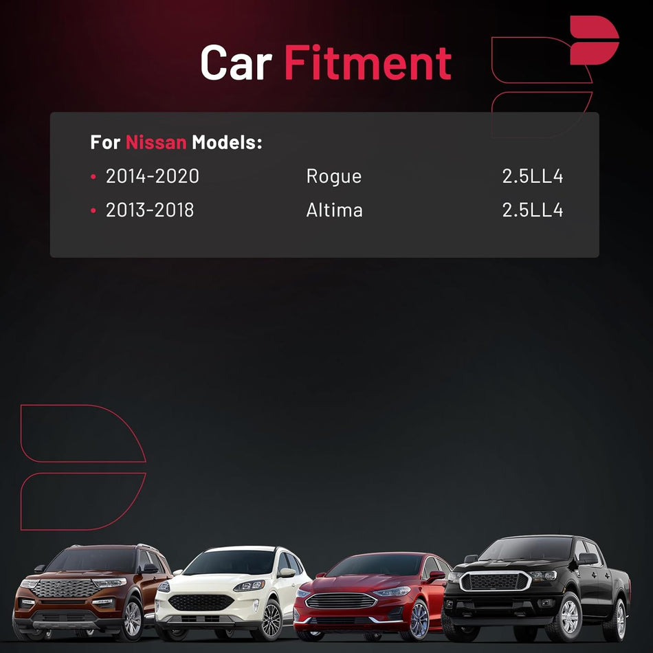 BDFHYK 94702 Iridium Spark Plugs Compatible with Nissan Rogue 2014-2020 2.5L L4, 2013-2018 Altima 2.5L L4 Engines Replacement for DF6H-11A DF6H11A 1UXE18110 BY483DF6H0 Set of 4