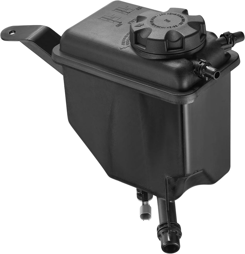 BDFHYK Engine Coolant Expansion Reservoir Overflow Tank Compatible with BMW 525i 525xi 528i 528xi 530i 530xi 535i 535xi xDrive 545i 550i GT 645Ci 650i 2.5L 3.0L 4.4L 4.8L V8 l6 Replace ‎603-351 Z49011