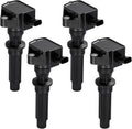 BDFHYK 4PCS Ignition Coil Pack UF862 for 2017-2021 Jaguar F-Pace, 2018-2021 E-Pace XF XE F-Type 2.0L L4