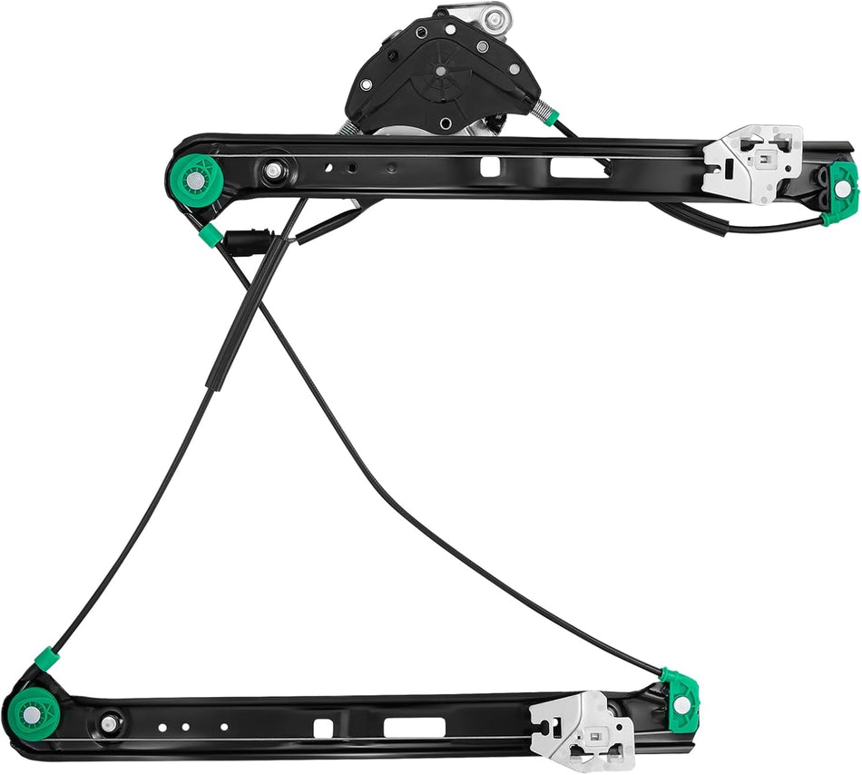 BDFHYK 741-485 Power Window Regulator with Motor Front Right for 1999-2000 BMW 323i 2001-2005 BMW 325i 2001-2005 BMW 325xi 1999-2000 BMW 328i 2001-2005 BMW 330i 2001-2005 BMW 330xi