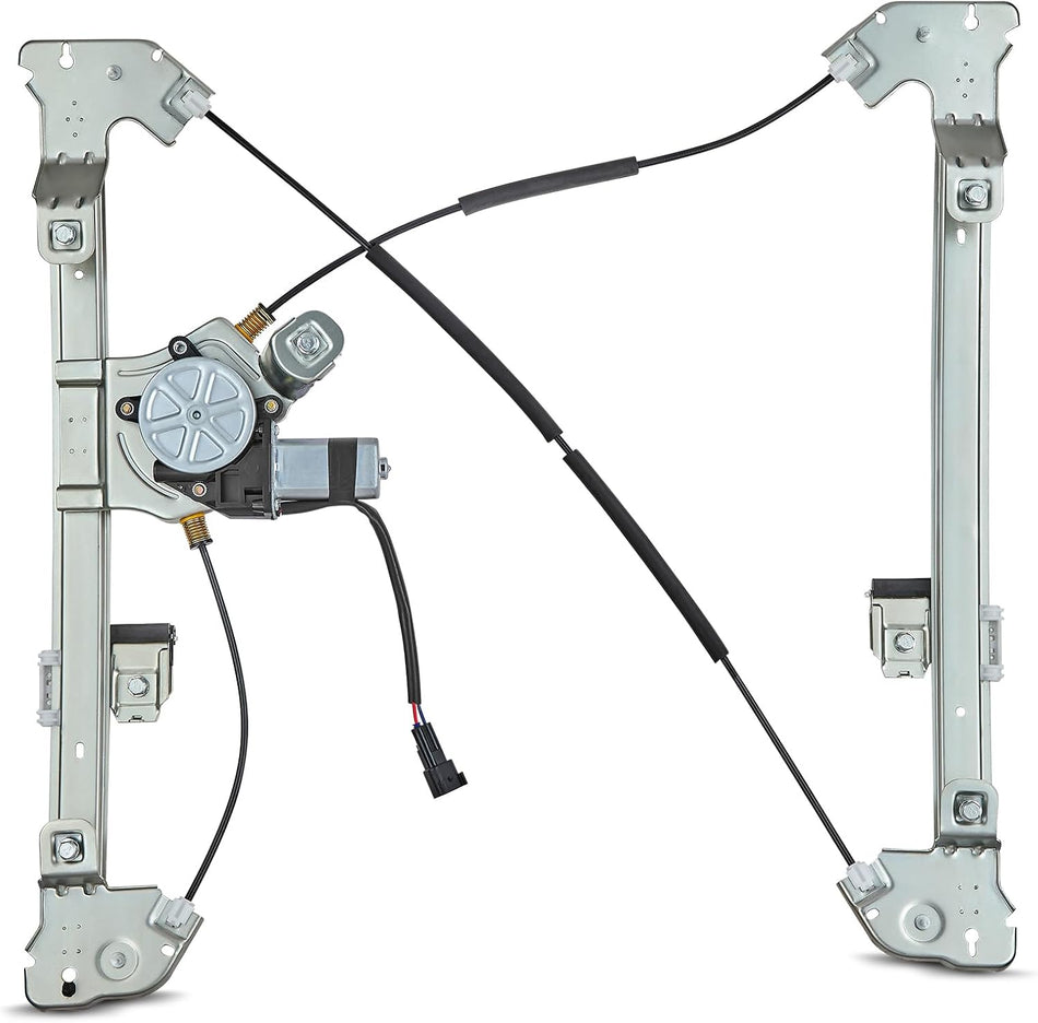 BDFHYK 741-431 Power Window Regulator with Motor Front Right Passenger Side for F-150, Lobo | 2004 2005 2006 2007 2008 04 05 06 07 08 | 4L3Z1823200BA 4L3Z1823200CA 6L3Z1823200BA
