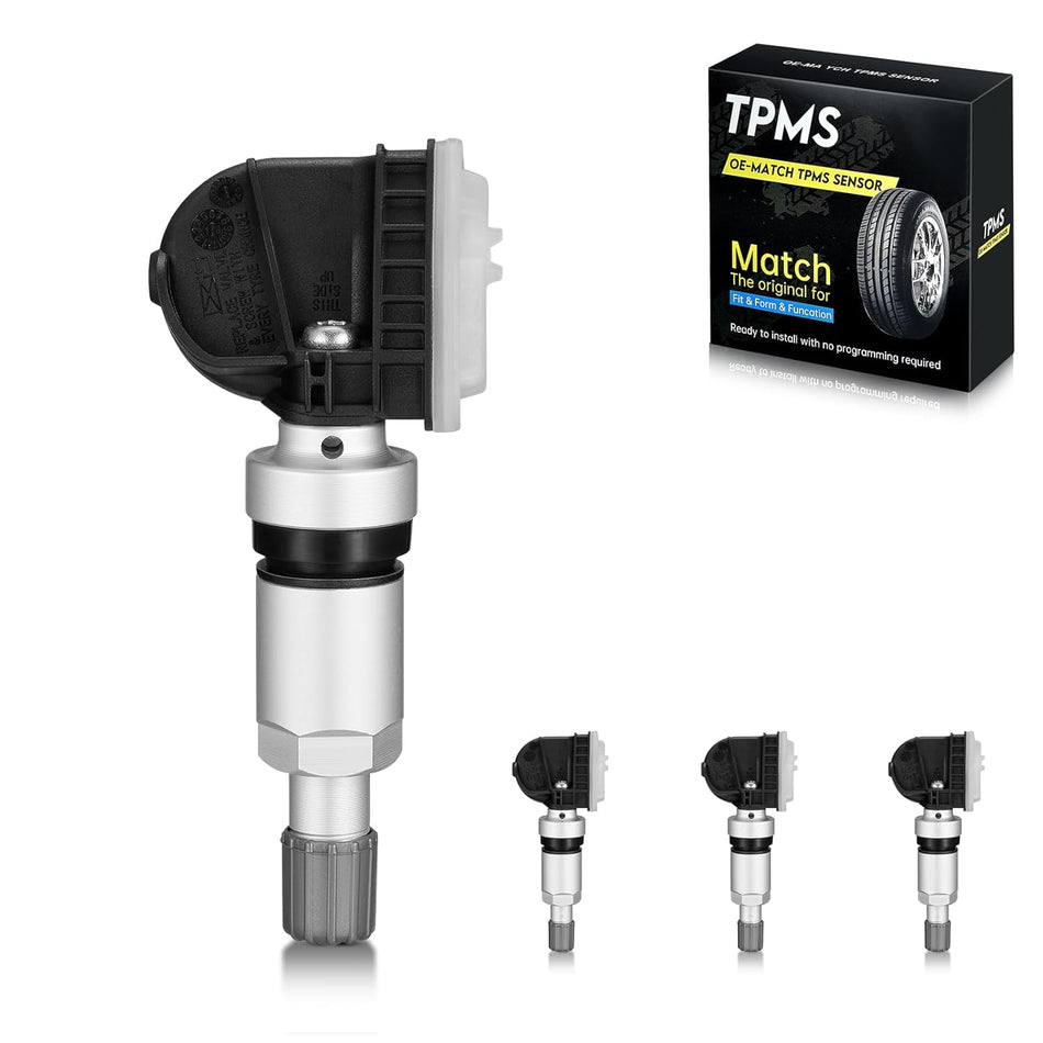 BDFHYK F2GZ-1A189-A,F2GT-1A180-AB,315MHz TPMS Sensor Compatible with Ford, Compatible with Lincoln Tire Pressure Monitoring System (TPMS) Sensor 4PCS