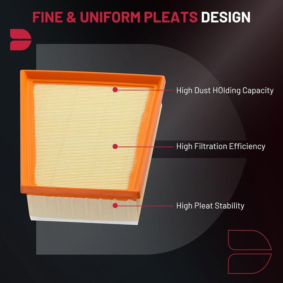 BDFHYK CA12814 Engine Air Filter Compatible with Chevrolet Trax 2024 & Trailblazer 2021-2023, Compatible with Buick Encore GX 2020-2024, 1.2L 1.3L, Replace# PA99574, A21546