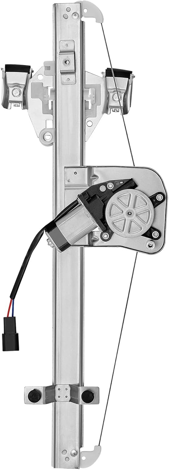 BDFHYK 741-389 Power Window Regulator with Motor Rear Right for 2007-2013 Chevy Silverado 1500 2500 3500 2007-2013 GMC Sierra 1500 2500 3500 2007 2008 2009 2010 2011 2012 2013 07 08 09 10 11 12