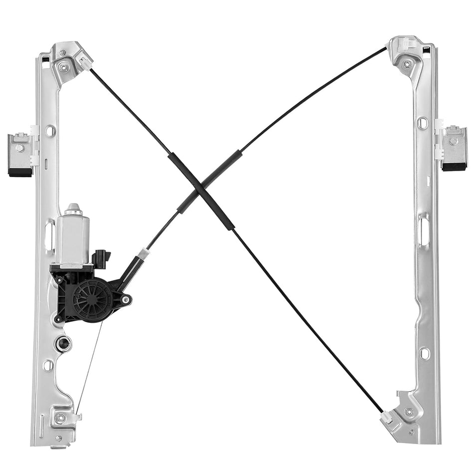 BDFHYK 741-442 Power Window Regulator with Motor Front Left Compatible with Cadillac Escalade 2007-2008, Compatible with Chevy Avalanche Silverado Suburban 1500 2500 3500 Tahoe