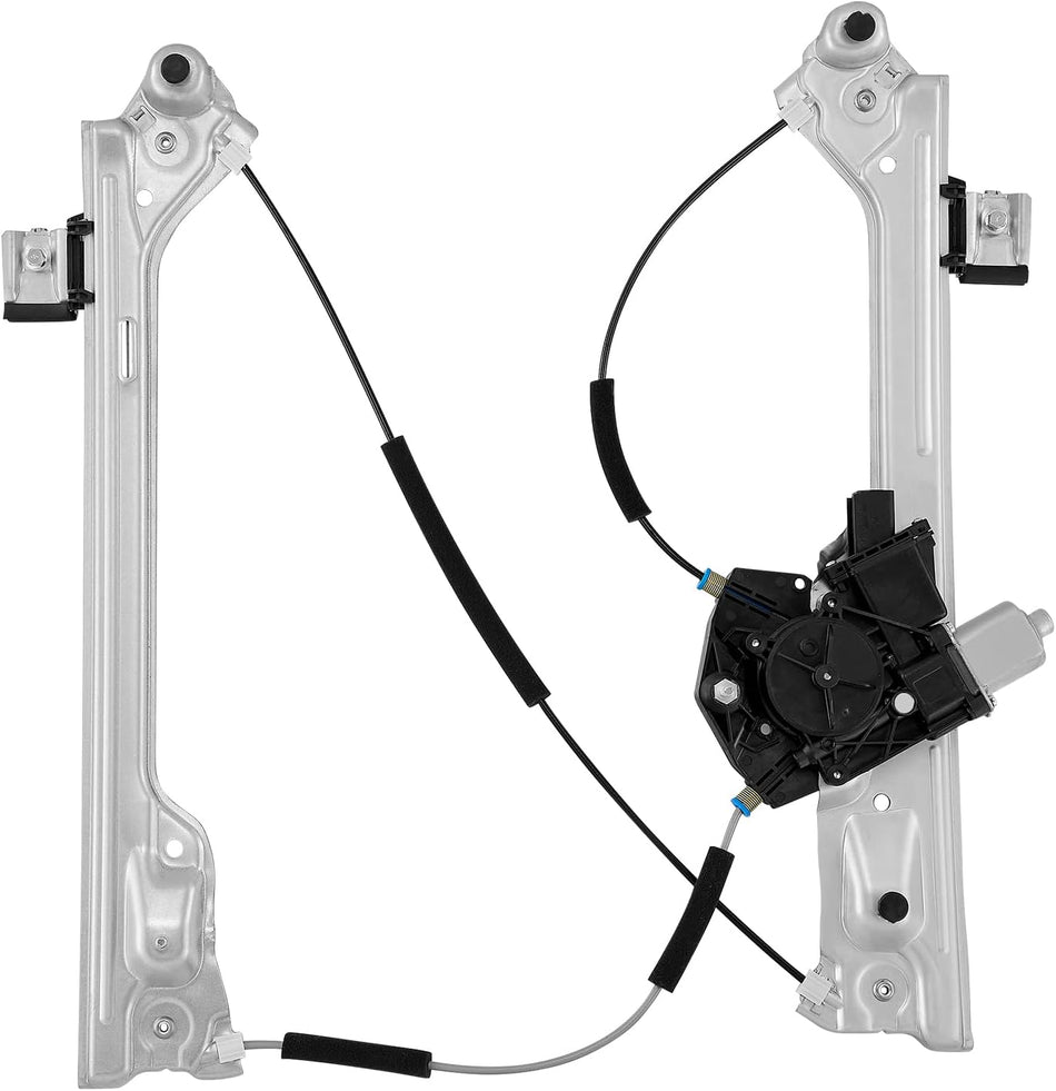 751-725 Power Window Regulator with Motor Front Right for E-150 250 350 450 550 Cadillac Escalade Chevy Silverado 1500 Suburban 3500 Tahoe GMC Sierra 2500 3500 Yukon XL 2014 2015 2016 2017