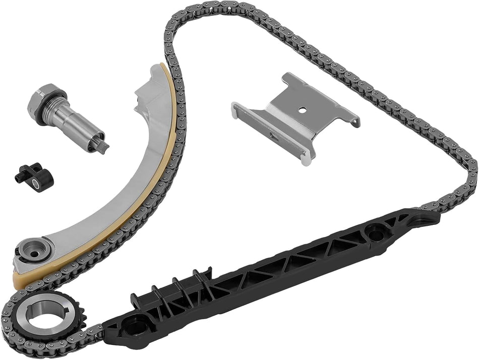 BDFHYK 2.0 2.2 2.4 Engine Timing Chain Kit with Tensioner Compatible with Chevy Equinox Cobalt Malibu HHR Impala, Compatible with Buick LaCrosse Allure Regal Verano, Fit for Terrain, Ion, G5, Vue L4