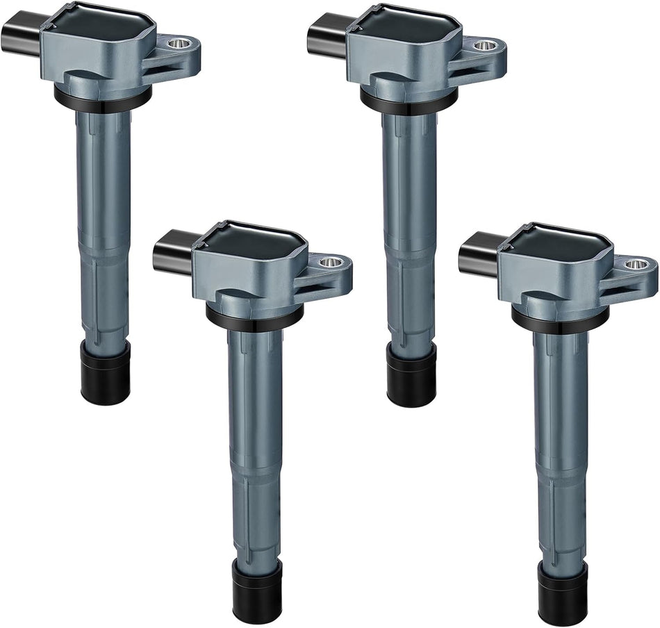 BDFHYK Ignition Coil Pack UF-417 Set of 4 Compatible with 2007-2012 Acura RDX 2004-2008 Acura TSX 2.3L 2.4L L4 Replacement for 52-1781 30520-PNC-004