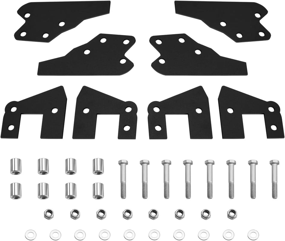 BDFHYK UTV Ranger Lift Kit, 3" Front & Rear Bracket Lift Kit Compatible with Polaris Ranger Full Size 570 2013-2016, 2013-2021 Ranger XP 900, 2017-2021 Ranger XP 1000