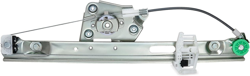 BDFHYK 749-468 Power Window Regulator Without Motor Rear Left Driver Side Compatible with BMW 323I 325I 325XI, 328I 328XI, 330I 330XI, 335D 335I 335XI, M3| 2006 2007 2008 2009 2010 2011 2012