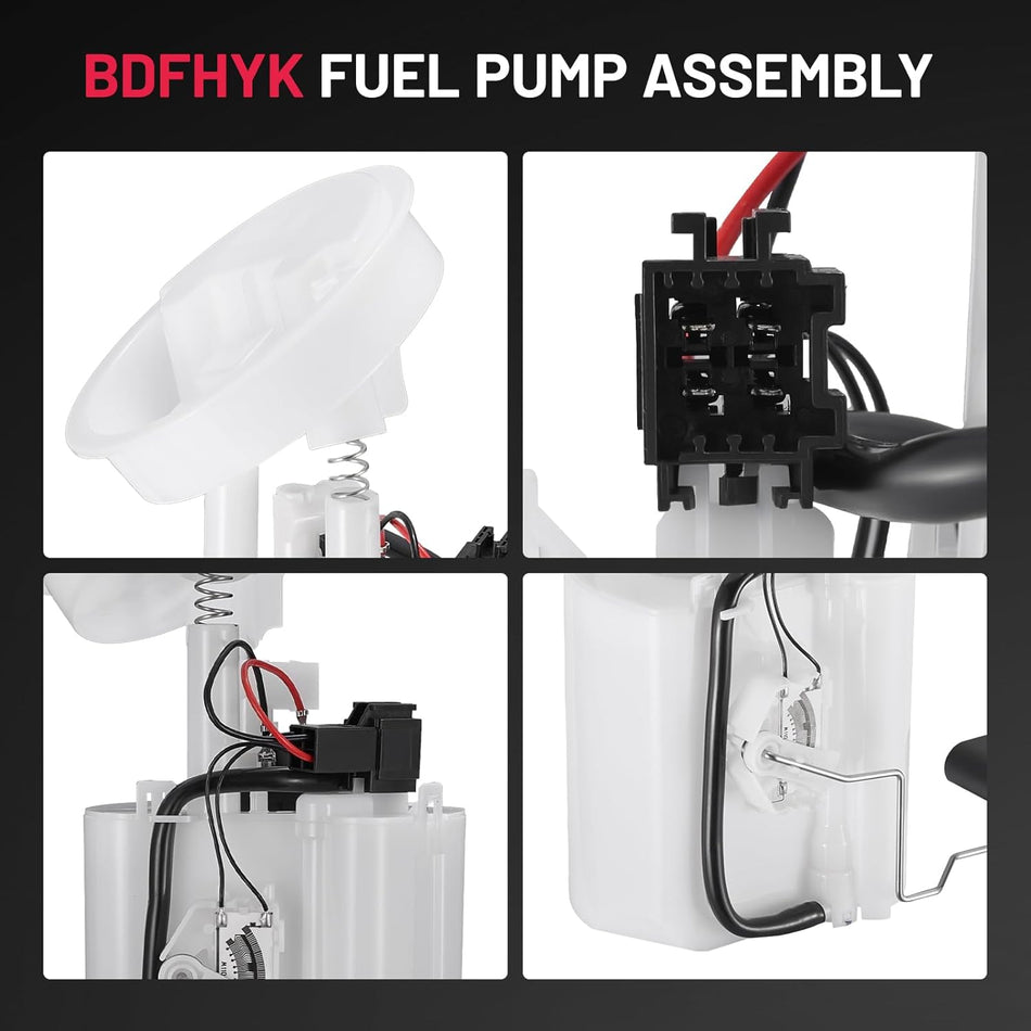 BDFHYK Electric Fuel Pump Module Assembly Compatible with Mercedes-Benz C230 C240 C280 C320 CLK320 2001-2007 1.8L 2.3L 2.5L 2.6L 3.0L 3.2L L4 V6 Replace E8475M