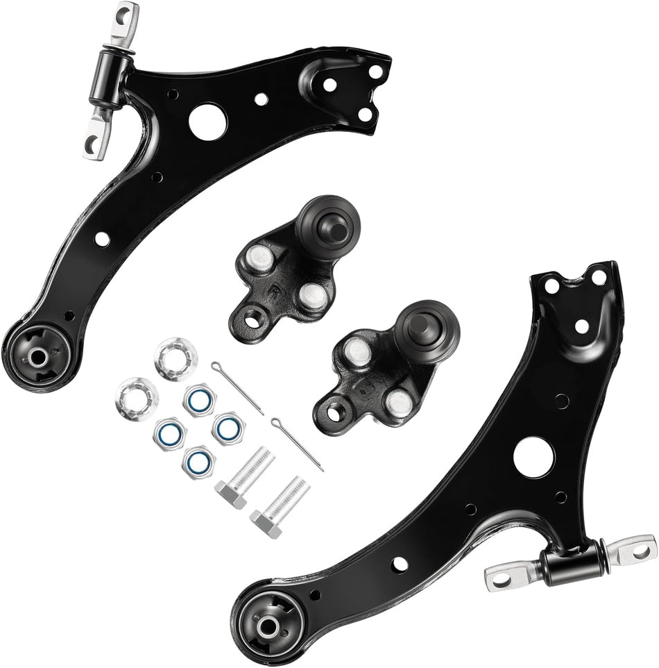 BDFHYK 2PCS Front Lower Control Arms Compatible with Lexus ES300, ES330, RX330, RX350, RX400h 2002-2009, Compatible with Toyota Camry, Highlander, Solara 2001-2008 Replace K620333 K620334
