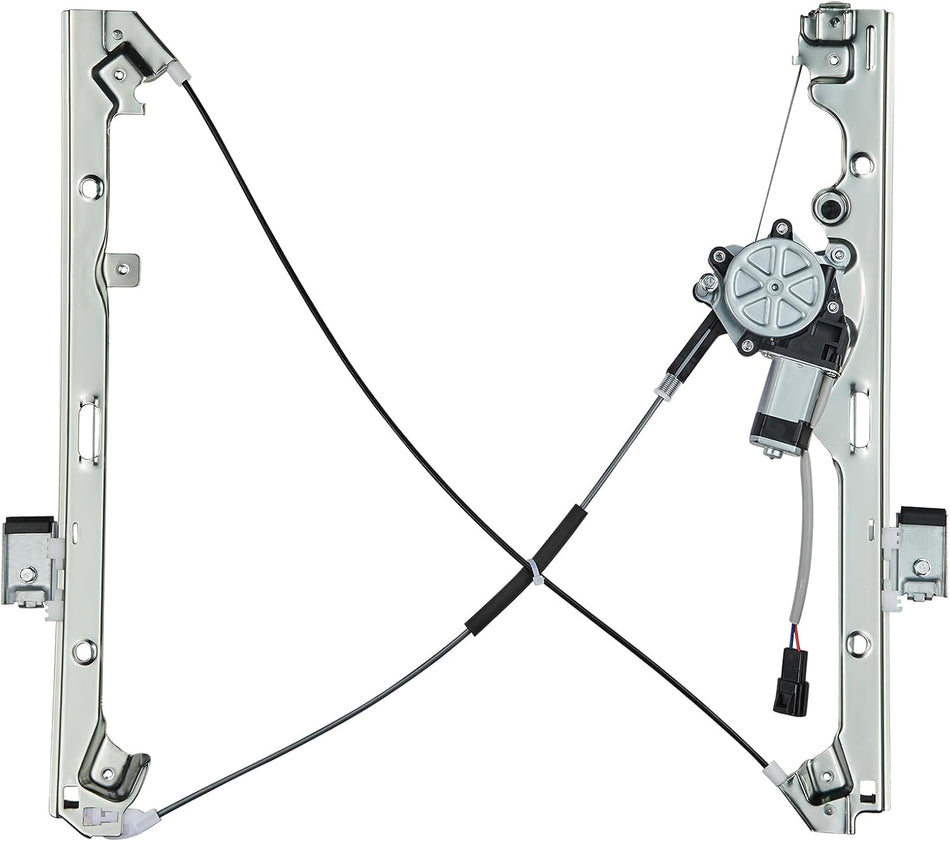 741-644 Power Window Regulator with Motor Front Left Driver Side for Chevy Silverado, Tahoe, Suburban, Avalanche 1500 2500 3500| for Cadillac Escalade| for GMC Yukon, Yukon XL, Sierra