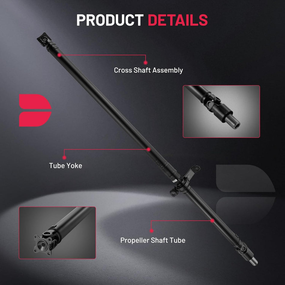 BDFHYK 946-309 Rear Drive Shaft Complete DriveShaft Assembly Compatible with Dodge 2007-2008 Caliber 1.8L 2.0L 2.4L l4, 2007-2017 Compass/Patriot 2.0L 2.4L l4
