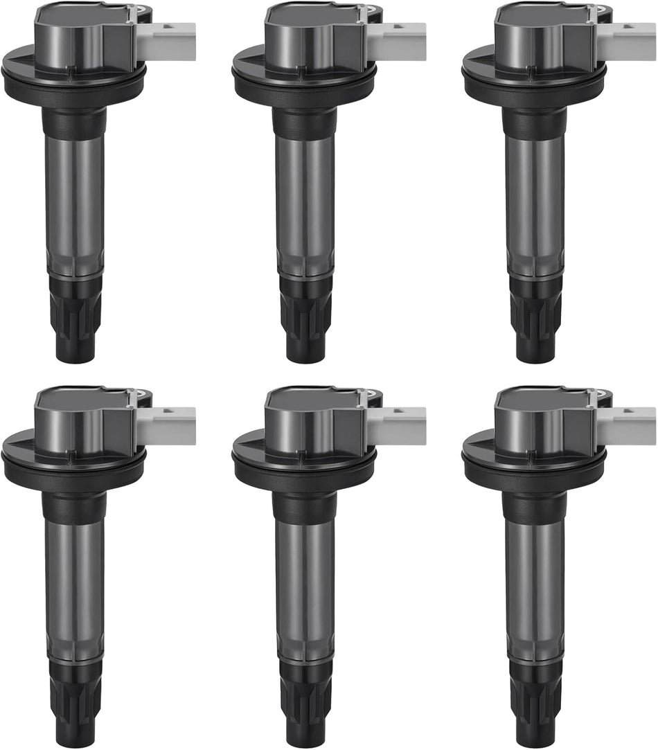 BDFHYK Ignition Coil Packs Compatible with Ford 2010-2012 Flex, 2010-2012 Taurus; Compatible with Lincoln 2010-2012 MKS, 2010-2012 MKT 3.5L V6,Coil for UF612 UF-612 GN10843 Set of 6