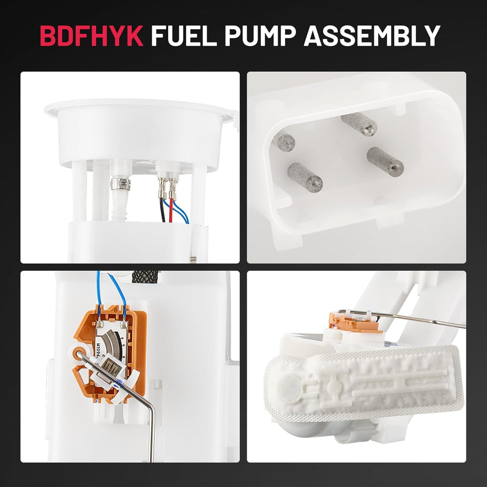 BDFHYK Electric Fuel Pump Module Assembly Compatible with BMW X5 2000-2006 4.4L V8/3.0L l6/4.6L V8 Replace E8412M